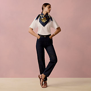 Guepards scarf 80 | Hermès USA